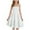 White, variant on lcziwo Girls Spaghetti Strap Smocked Dress Layered Beach Sundress A-Line Midi Dresses Pink 11-12 Years