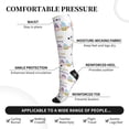 thumbnail image 2 of Honeii Watercolor Gnome Garden Print Sports Compression Socks,Running Crew Socks,Moisture-Wicking Anti-Blister Hiking&Gym Athletic, 2 of 6