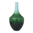 thumbnail image 5 of DecMode 22" Ombre Green Glass Vase, 5 of 8
