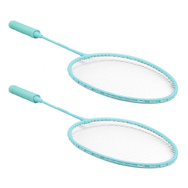 1 Par de Raquetas de Bádminton, Juego de Bádminton para 2 Jugadores, De Esponja de Alto, Liviano Con 1 Bolsa de Transporte, 3 Volantes, Juego de Raquetas de Bádminton