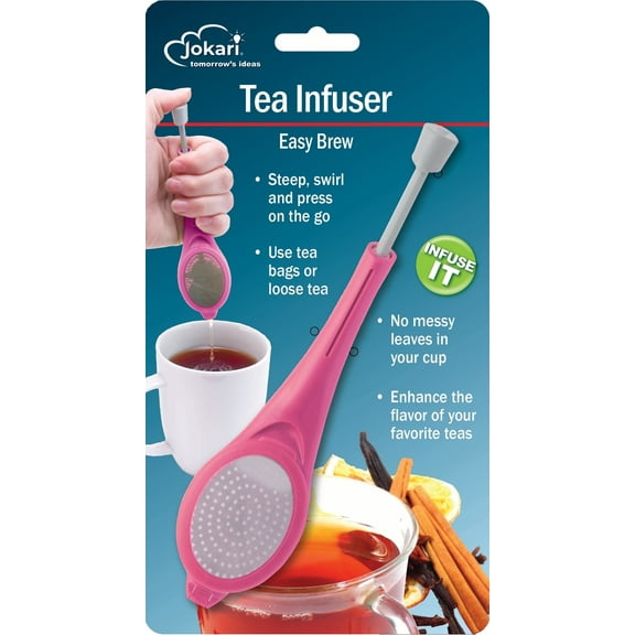 Jokari Tea Infuser Pro Stainless Steel Steeper Ball Strainer for Loose Leaf or Tea Bags