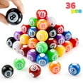 thumbnail image 2 of (4 pack) Joyfy 36 Pack Colorful Billiard Balls Fidget Spinners Party Favors, Stress Relief Fidget Toys Bulk, Prize Box Toys for Kids Classroom, Goodie Bag Stuffers, 2 of 8