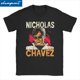 thumbnail image 5 of Camiseta de cuello redondo para hombre ropa con estampado de Davy Js, 5 of 6