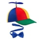 thumbnail image 2 of Sombrero de bola de hélice Gorras de de arco brillante Decoración cómoda Gorra de béisbol Sombrero de hélice, 2 of 7