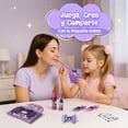 thumbnail image 3 of Kit de Belleza Kuromi con Brillo Labial, Clips y Espejo, Ideal para Juego de Maquillaje Infantil - MAKEUPERÍA, 3 of 5