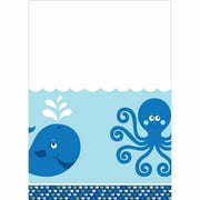 Creative Converting Ocean Preppy Plastic Tablecover