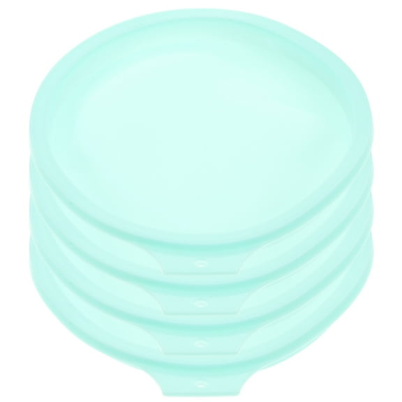FRCOLOR  4 Pcs Silicone Cake Pans for Baking Muffin Air Fryer Light Green