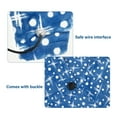 thumbnail image 4 of Electric Heated Blanket, Light Blue For Versatile Use, Auto Shutoff Safety, Ultra Soft Sherpa Berber Fleece Comfort, Energy Efficient Design, 5 Speed Temperature Control, Multi-Scenario Application, 4 of 5