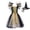 00#E757, variant on Oiyii Toddler Girl's Ruffle Sleeve Lace-Up Tutu Gown Solid Square Neck Dresses Summer Halloween Witch Party Skirts,A