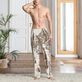 thumbnail image 6 of Lsque Western Desert Cowboys3 Print Men's Pajama Pants, Lounge Pant - Comfortable Home Wear,Elastic Waistband, Stylish Design-Small, 6 of 9