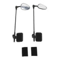 thumbnail image 2 of Bicycle Helmet Rearview Mirror, Clear Vision 1 Pair Bike Helmet Mirror Long Shaft  for Mountain Bike, 2 of 8