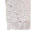 thumbnail image 4 of Plus Size Casual Sweater Women's Solid Long Sleeve Cold One Shoulder Split Pullover, 4 of 8