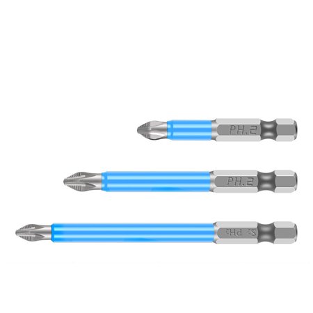 

Homeex Double Phillips Bit Electric Screwdriver 3pcs