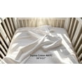 thumbnail image 6 of My Bed Linens' American SUPIMA Cotton 600TC, White, Breathable, Skin Friendly, Eczema Comforting & Soft Crib Sheets, 6 of 7