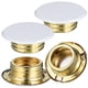 thumbnail image 3 of 4pcs Fire Sprinkler Cover Plates for Ceiling Protection – Concealed Design Galvanized Guard Trim Ring for Residential & Commercial Use, 3 of 5