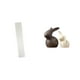 thumbnail image 1 of Pantalla De Lámpara De Pie De Papel Para Sala De Estar Con Estatua De Cerámica, Juego De Decoración De Conejito De Porcelana Para Gabinete De Pascua, Lámpara De Pie De Jardín, Cubierta De, 1 of 8