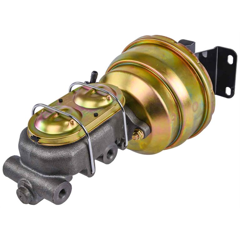 7 Dual Diaphragm 7 Dual Black Power & Master Cylinder Combo - Fits GM, Ford Disc Brakes Brake Booster 7 Dual Diaphragm 7 Dual Black Power & Master Cylinder Combo - Fits GM, Ford Disc Brakes Brake Booster