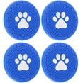 thumbnail image 2 of 4pcs PVC Paw Car Coaster Auto Insert Coaster Car Interior Car Cup Holder Coasters, 2 of 9