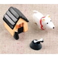 thumbnail image 1 of 3 Pcs Resin Model Dog World Ornaments Accessory Home Garden Decoration, 1 of 8