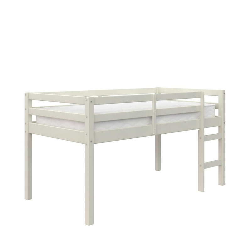 DHP Benson Junior Twin Loft Bed, White