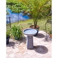 thumbnail image 3 of Kenroy Home 51050CON Piédestal Finition Béton Extérieur Bain d'Oiseaux, 3 of 14