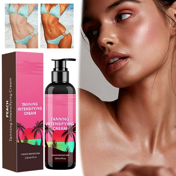Body Care - Peach Flavored Dark Summer Beach Bronze Long Lasting Tan Water Proof Sun Natural Black, Abs Meihei Frost, Easter Makeup,Mother'S Day Gifts, Body Moisturizer, Hydrating Body Lotion,