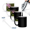 thumbnail image 4 of 3drose, Oregon. Nelly Moser Clematis Flower - Us38 Jeg0026 - Julie Eggers, 11oz Magic Transforming Mug, 4 of 7