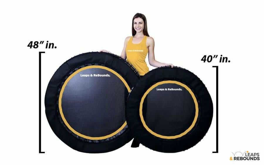 The Leaps & ReBounds Fitness Trampoline Bungee Rebounder Walmart