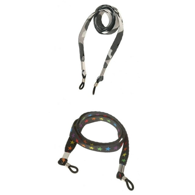 2pcs Anteojos Correa Cuerda Cuerda Gafas de terre Gafas Soporte De Cordón