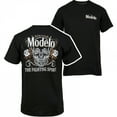 thumbnail image 1 of Modelo Especial The Fighting Spirit Sugar Skull Front/Back T-Shirt-Medium, 1 of 3