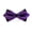 Purple, variant on Men Shiny Paisley Pre-tied Diamond Tip Bow Tie Wedding Party Business Bowtie