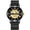 Black net-black shell-black surface, variant on Men's watch, mechanical watch, skeleton watch, fully automatic mechanical watch, luminous, stylish, steel band, men's waterproof watch