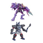 Transformers War for Cybertron Kingdom (Beast) Leader Megatron Vs.Optimus Primal