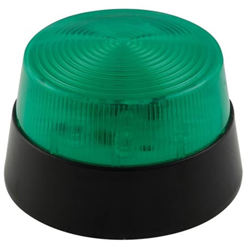 Velleman Green Flashing LED Strobe Light, 12V DC, 3.93