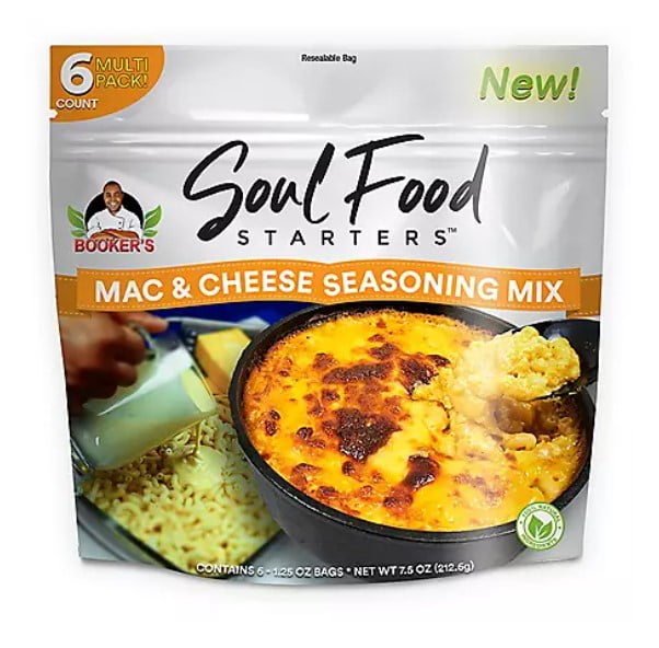 Booker's Soul Food Starters Mac and Cheese Seasoning Mix (6 pk