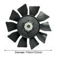 thumbnail image 7 of Bothyi 53822 7in 10 Blade Transmission Fan 584282001 Transaxle Cooling Fan, 7 of 7