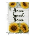 thumbnail image 5 of 12"x18" Double-Sided Sunflower Garden Flag for Spring – Outdoor Patio, Lawn & Home Decor, 5 of 10