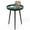 Green, variant on Costway 16" Round End Table Mid-century Modern Coffee Table with Sea Shell Decoration Green