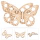 thumbnail image 2 of GOOHOCHY 2 soportes para hilo con forma de mariposa, tabla para enrollar hilo, soporte de madera para hilo., 2 of 8