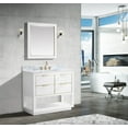 thumbnail image 3 of Avanity ALLIE-VS37-WTG-C Allie 36" Free Standing Single Basin Vanity Set - White, 3 of 5