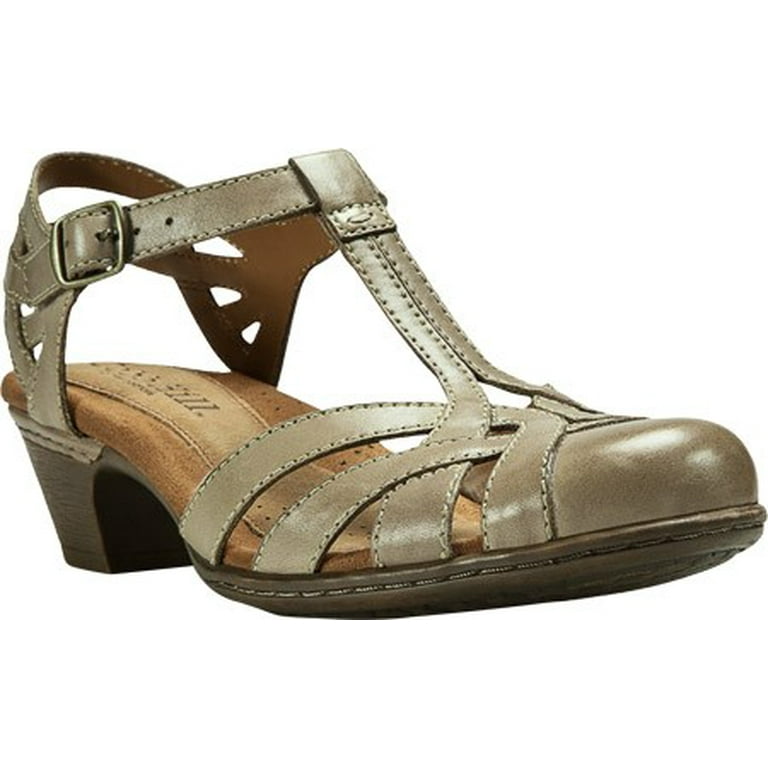 rockport cobb hill women's aubrey dress pump,khaki,6 w us