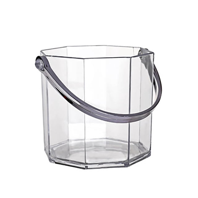 TIELUTT Transparent Ingot Ice Bucket Acrylic Champagne Bucket Big Ice Bucket Ice Seashell Container Silicone Ice Tray Small Cubes Small Tray Metal Ice Tray Rack Small Ice Holder Mini Fridge