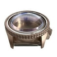thumbnail image 6 of 41.5MM Sand Blasting Rose Gold Watch Case Fit For NH35 NH36 Movement 316L Stainless Steel Case 28.5mm Dial, 6 of 7