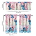thumbnail image 6 of Cartoon Kitchen Window Curtains with Rod Pocket Over Sink Cartoon Movie Small Window Treatment Cafe Short Curtains for Bathroom Tier Drapes,3 Piece Set,36 Inch, 6 of 6