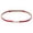 Red, variant on Women's Slim Faux Leather Waist Belt with Rose Gold Metal Clasp Adjustable Decorative Skinny Cincher for Dresses Black One Size