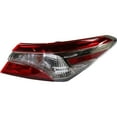 thumbnail image 5 of For Toyota Camry 2018 2019 2020 Tail Light Driver and Passenger Side | Pair | Outer | CAPA Certified | Red Lens | Hybrid | Replacement For TO2804135C, TO2805135C | 8156006840, 8155006840, 5 of 6