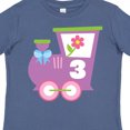 thumbnail image 4 of Inktastic 3rd Birthday Train 3 Year Old Girl Boys or Girls Toddler T-Shirt, 4 of 5