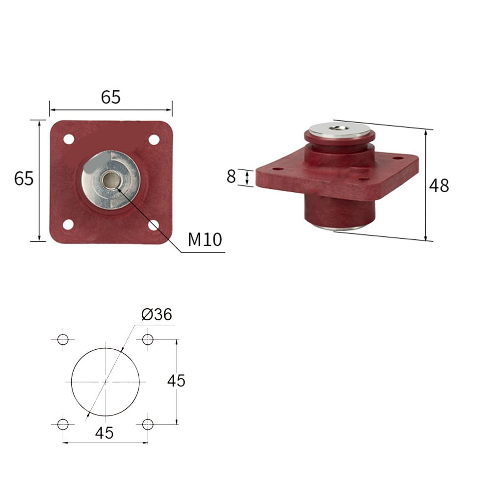 600A Copper Battery Terminal Blocks Energy Storage Battery Terminal Connector