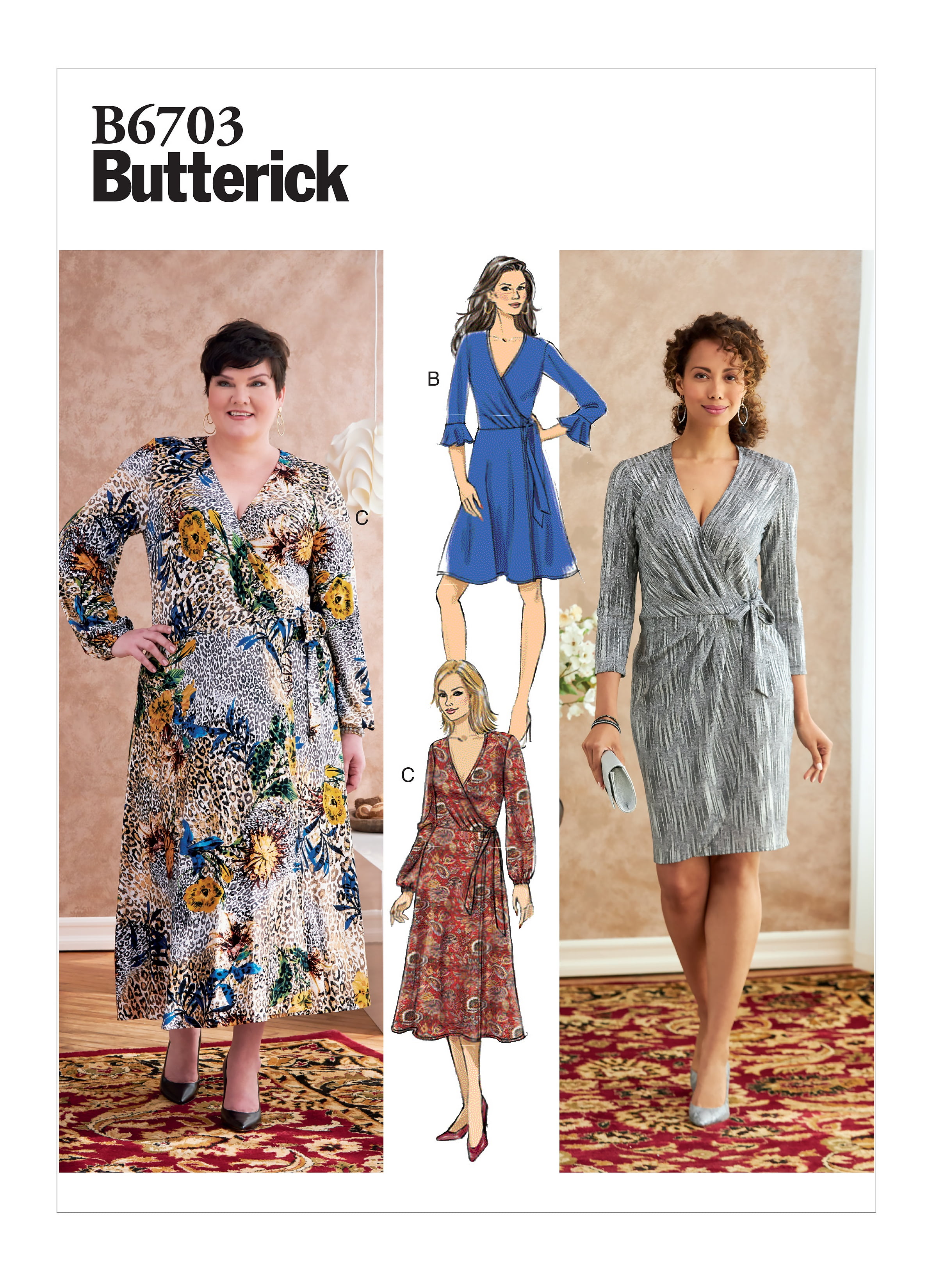 Butterick Pattern Misses'/Women's Dress Sizes 810121416