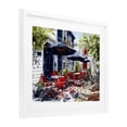 thumbnail image 2 of Stupell Industries Traditional Cafe Classic Red Chairs White Framed Print Under Glass, 16 x 13, by Franklyn Gregory, 2 of 8